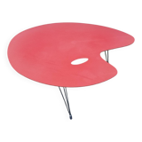 Formica table, painter's palette from 1970
