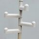 Space Age Coat Rack from Metalplastica Lucchese Italy 1970's