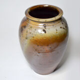 Vase en grès de Puisaye, André Nault