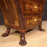 Great Austrian Biedermeier style inlaid secretaire
