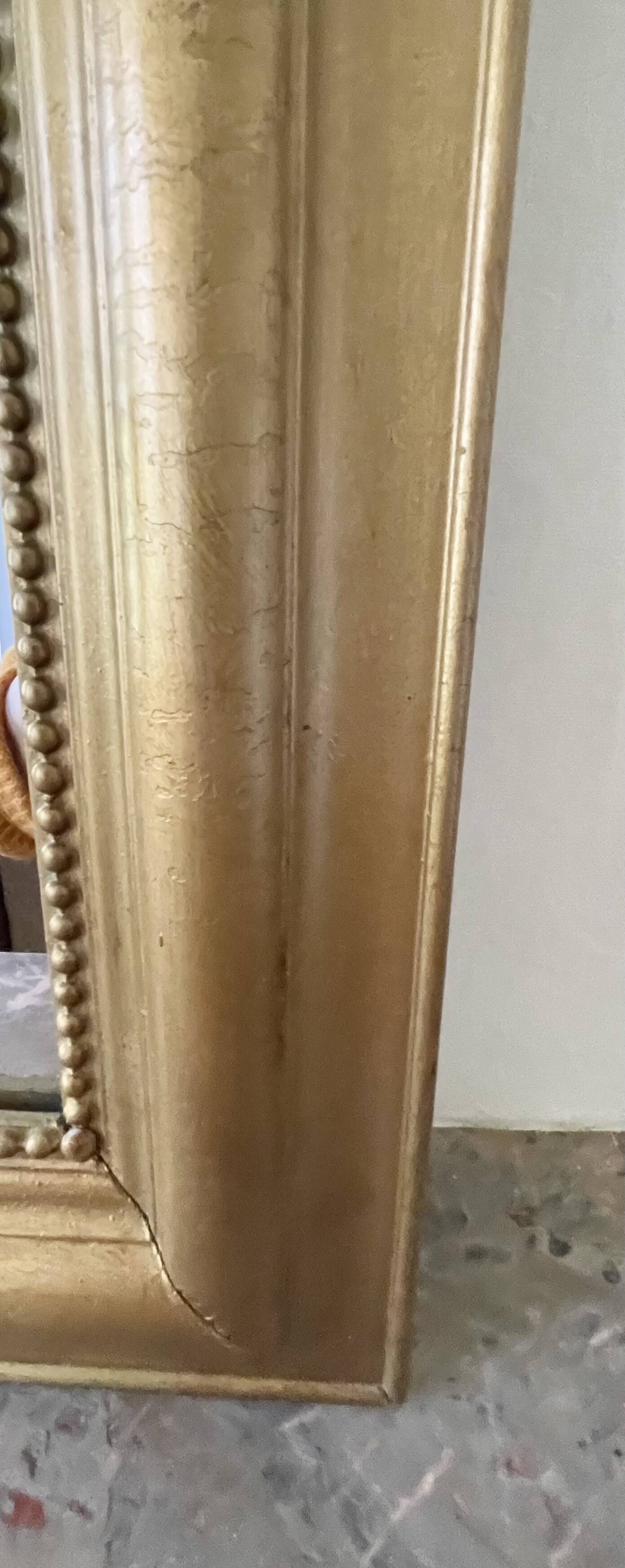 Louis Philippe pearl mirror H120 X W95