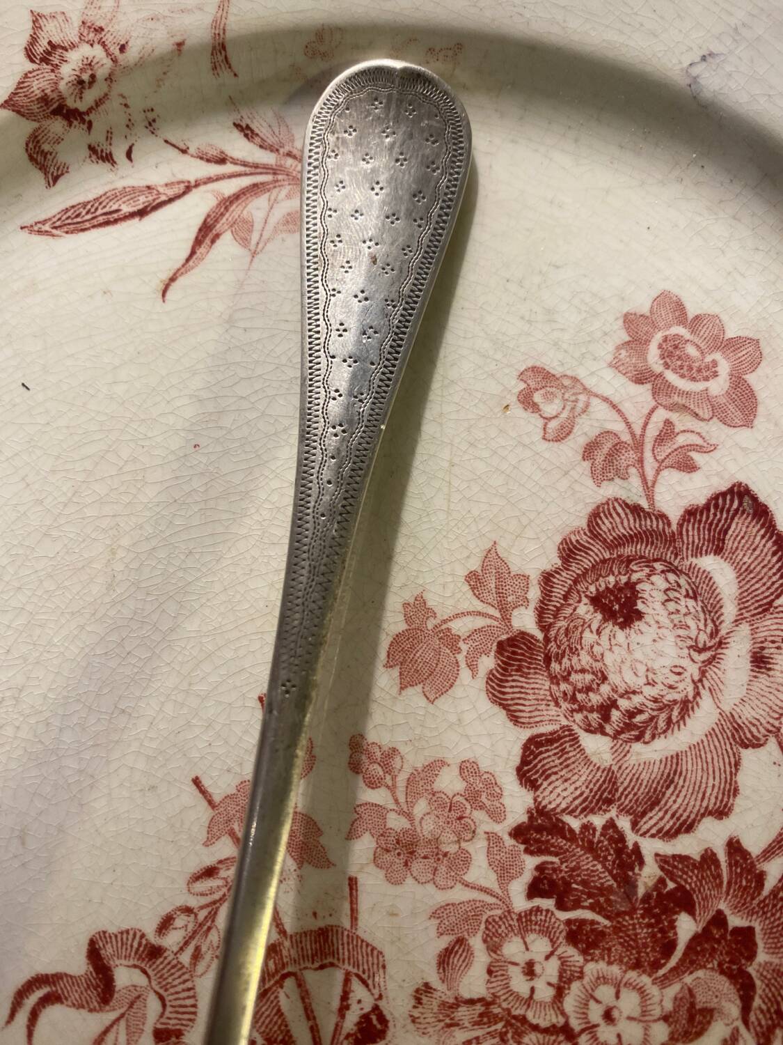 20 cm silver-plated spoon