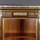 Mahogany Showcase, Transition Louis XV Louis XVI style – 1900