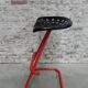 Tabouret bar vintage acier siège de tracteur