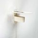 Mid-Century Modern Danish Minimalist Model 3020 Kasket Wall Lamp by Jørgen Klinkby for Lyskaer, 1960s