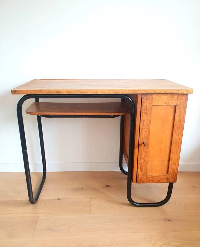 1950s school teacher's desk