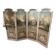 Four-panel screen from the Louis XVI period with rustic decorations.