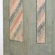 Cabinet de mariage peint d'art populaire 1849