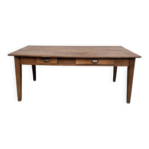 Table de ferme en chêne