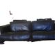 Incanto Sofa Brown Model Three-Seater Sofa with Cushions