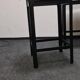 A set of four Italian leather bar stools by Matteo Grassi
