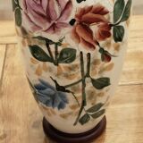 Vase en opaline peint à la main