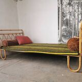 Rattan bed