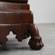 Neo-Gothic Oak Umbrella Stand with Sculptural Carving, France, 19th Century