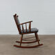 Vintage Danish Schaukelstuhl Mid Century Design 60er 70er