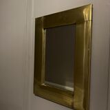 Brass mirror, 41x30 cm