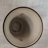 Hendaye Gaitaud: vase with Basque decoration signed under the heel