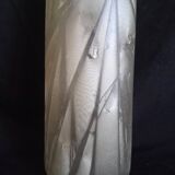 Kevin Stal (Son of Eric Saint Val) - Frosted glass bottle vase, h-48 cm.