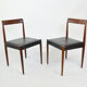 A pair of chairs by L & H. Lubke, Germany, 1960s