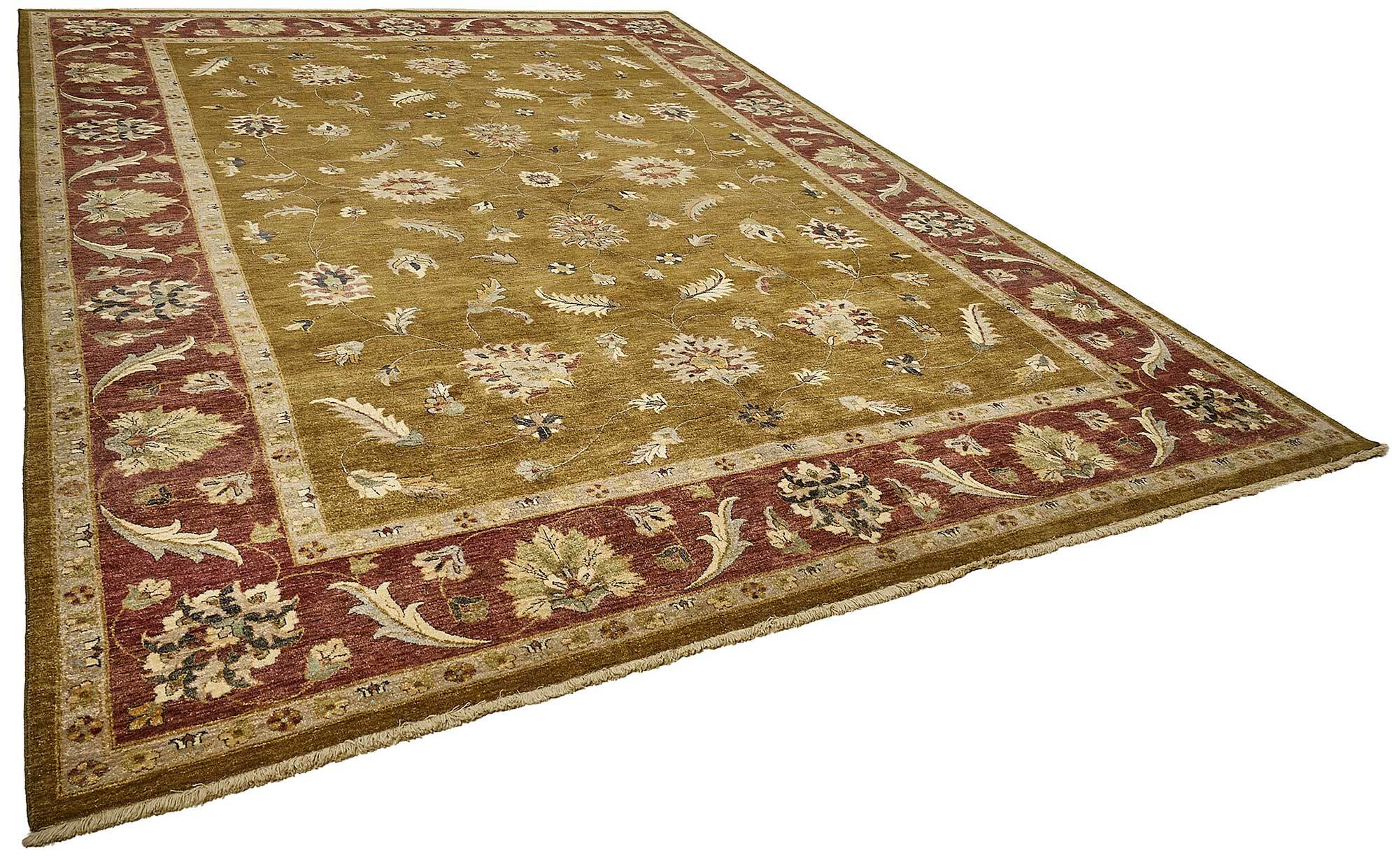 Turkish Handknotted Wool Oushak Rug 302 cm x 424 cm