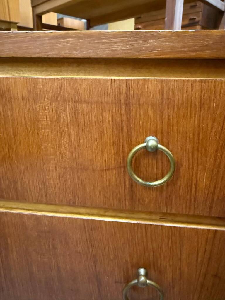 Commode scandinave en teck, Suède, 1950