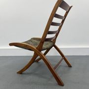 Chaise vintage en cuir, années 1970