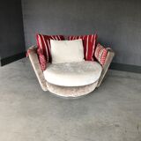 Fauteuil tournant "mynest" de marque Fama