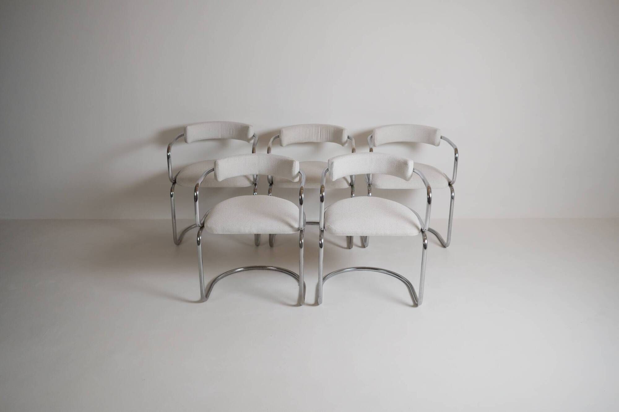 Set of 5 armchairs by Renato Zevi