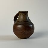 Pair of small Jacky Coville stoneware pitchers, 1970