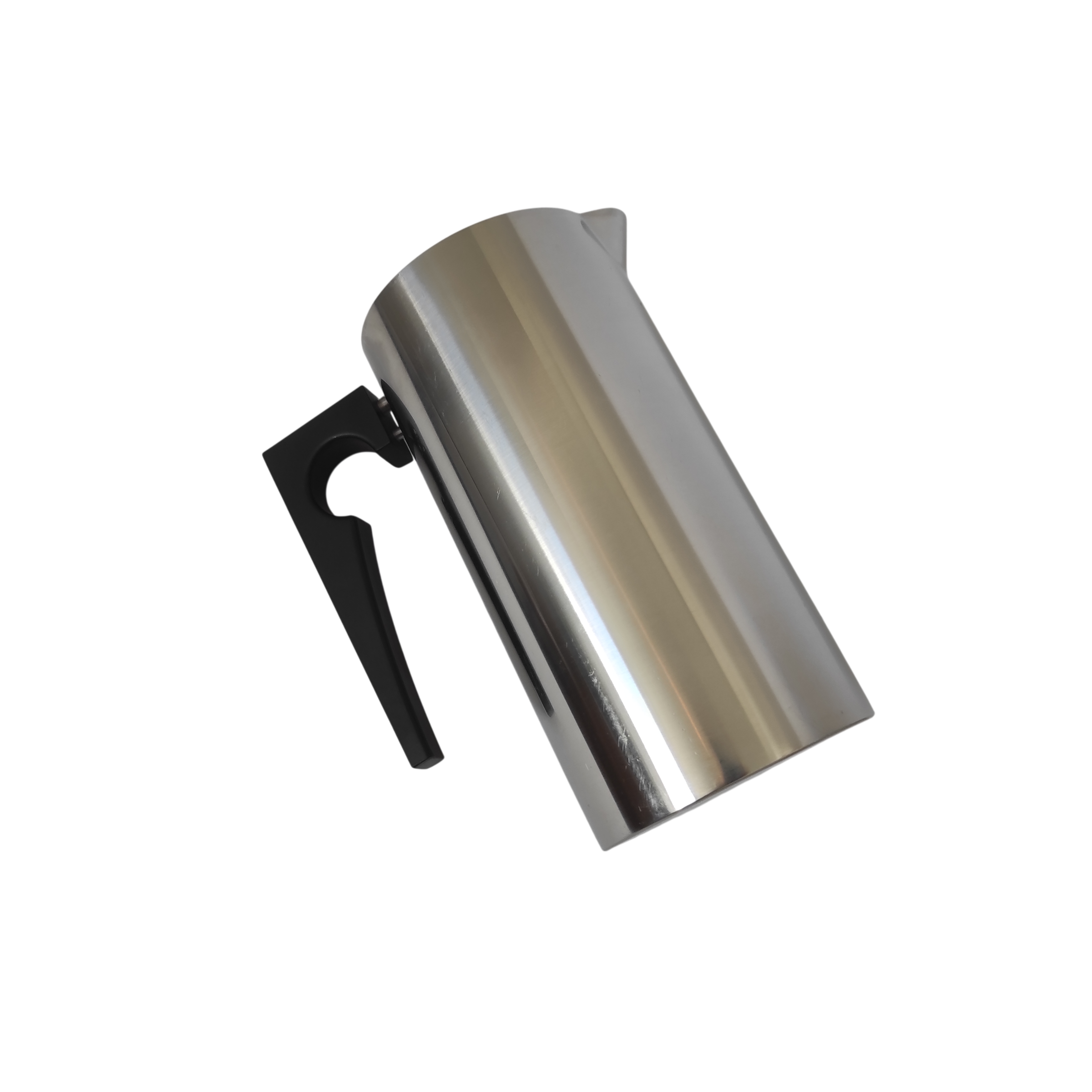 Stainless steel pitcher Icelip, Arne Jacobsen for Stelton, Cylinda line