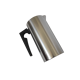 Stainless steel pitcher Icelip, Arne Jacobsen for Stelton, Cylinda line