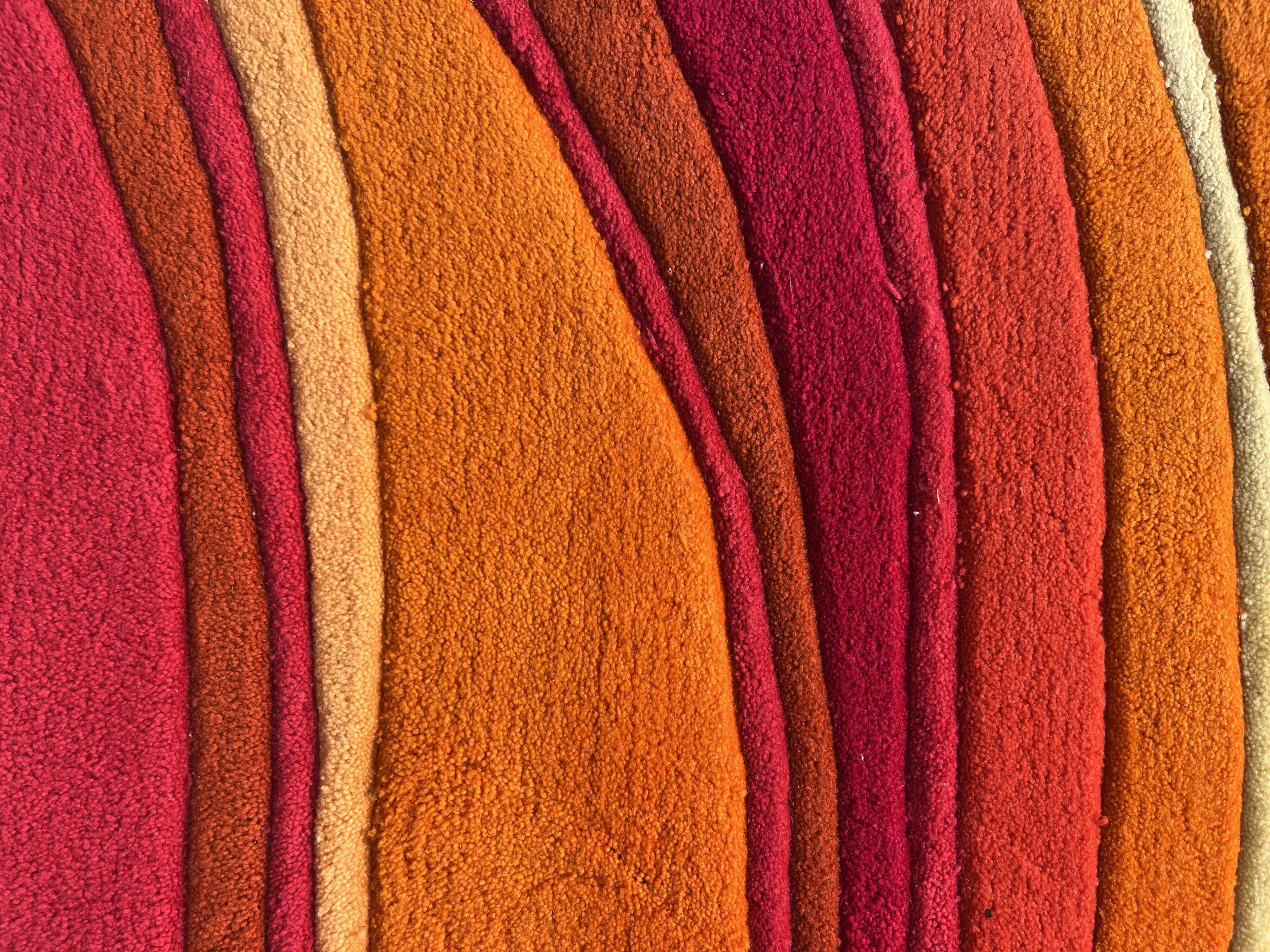 Pop striped carpets, 140x200 cm