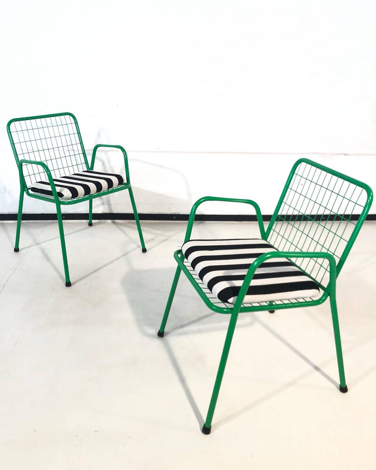 Pair of Emu Rio chairs 1980