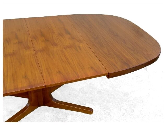 Expandable Danish teak vintage table 1960
