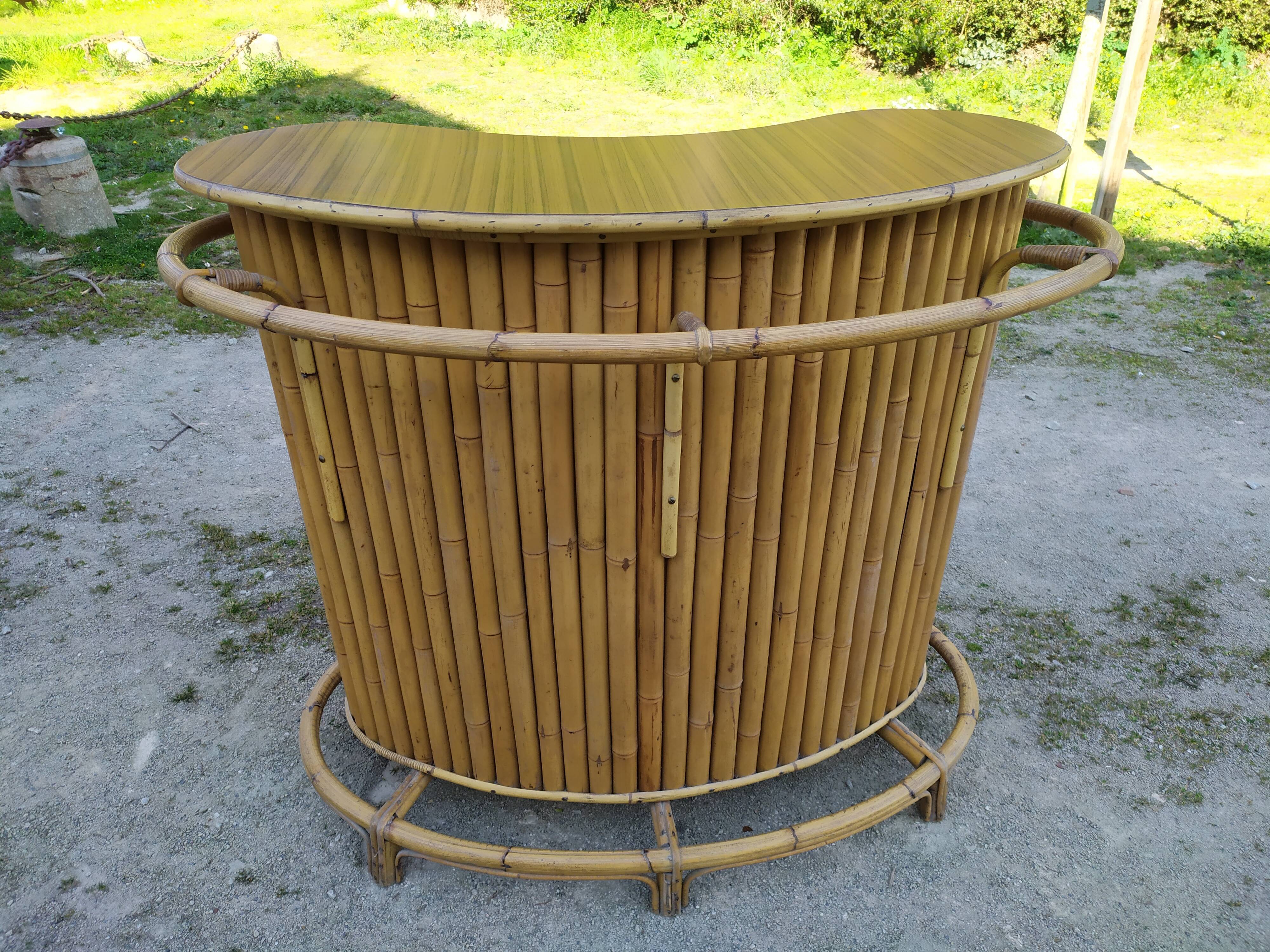 Bamboo bar 50s -60s