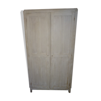 White parisian wardrobe