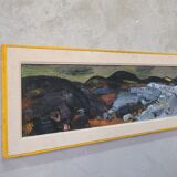 Gerhard Lundberg (1905-1980), Swedish Modern Painting, 1972, Oil on Panel, Framed