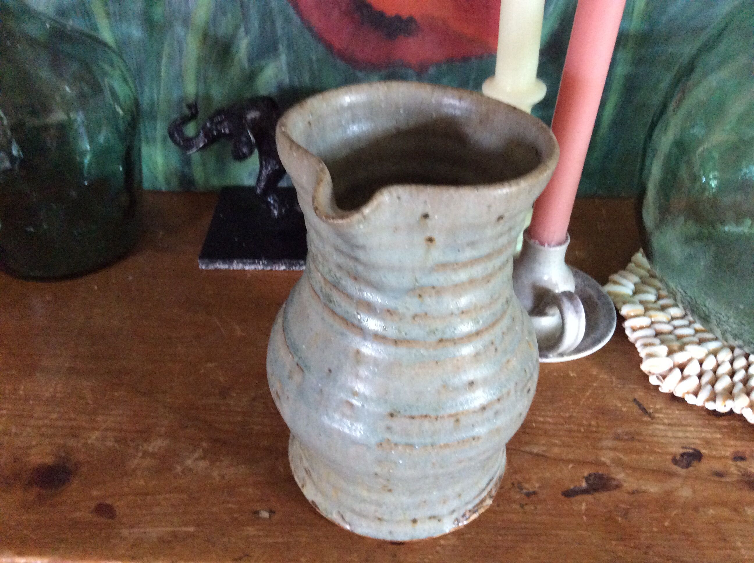 Stoneware jug