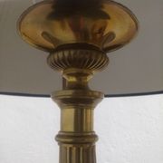 Paire de lampes en laiton fin XIXème