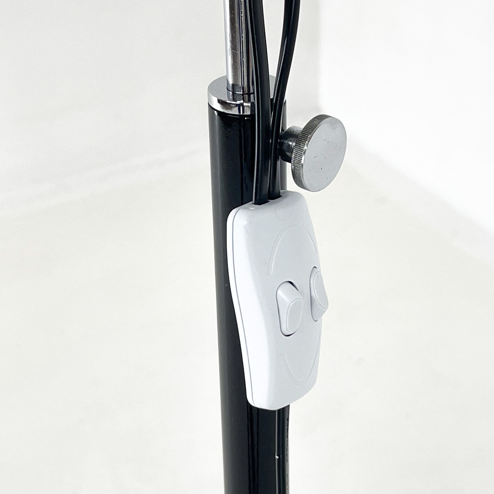 Adjustable Magnetic Floor Lamp, Restored, Czechoslovakia