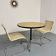 Eames Contract round table for Herman Miller, 1960s.