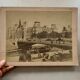 Old photograph 1890 Paris City Hall