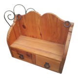Wooden shelf