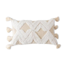 Berber bohemian cream cushion 30x50 cm