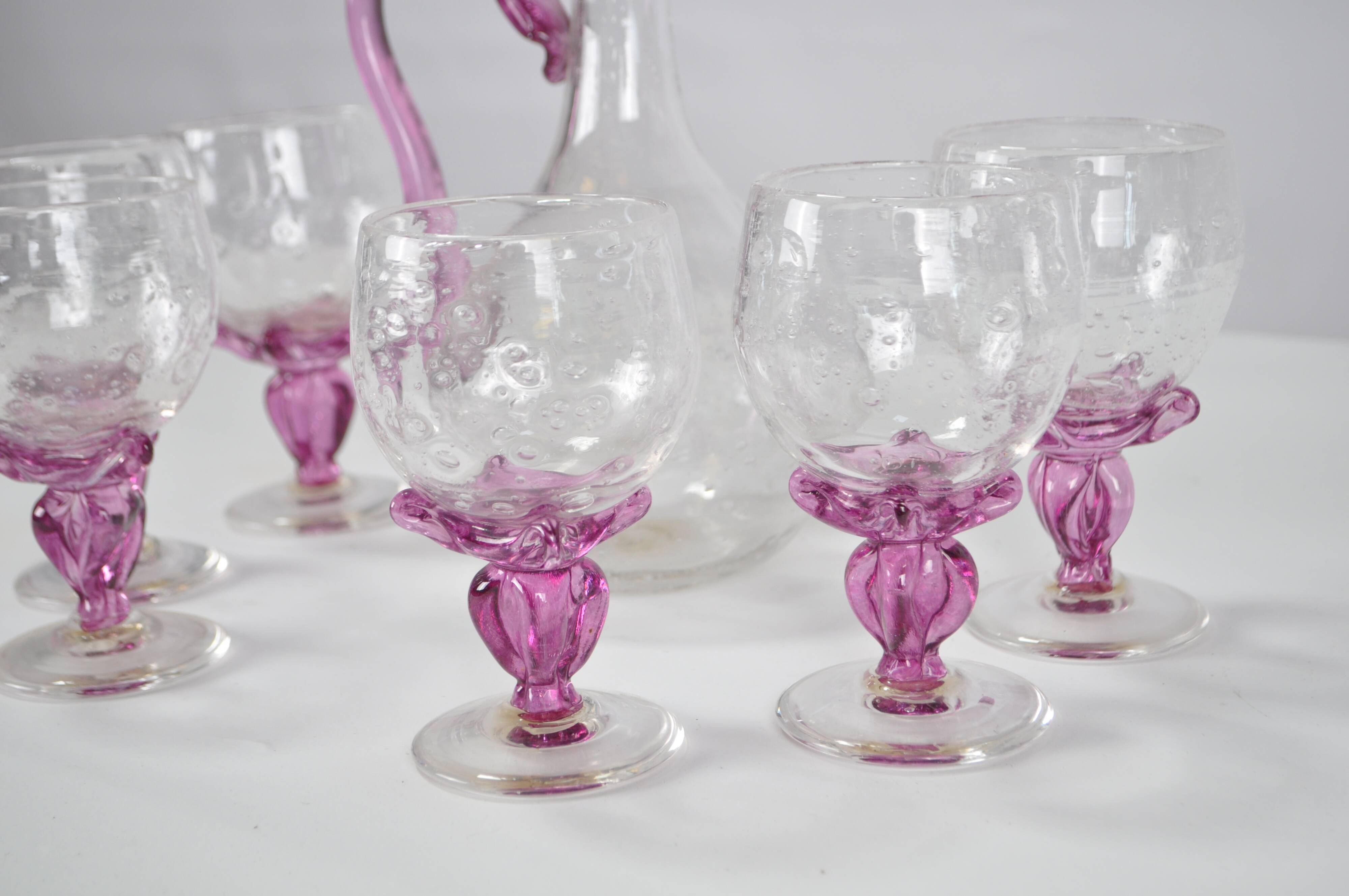 Service Biot 6 verres et carafe
