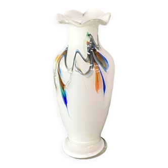 Murano Snowflake vase