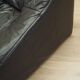 Fauteuil en cuir, design italien, années 1960, production : Italie
