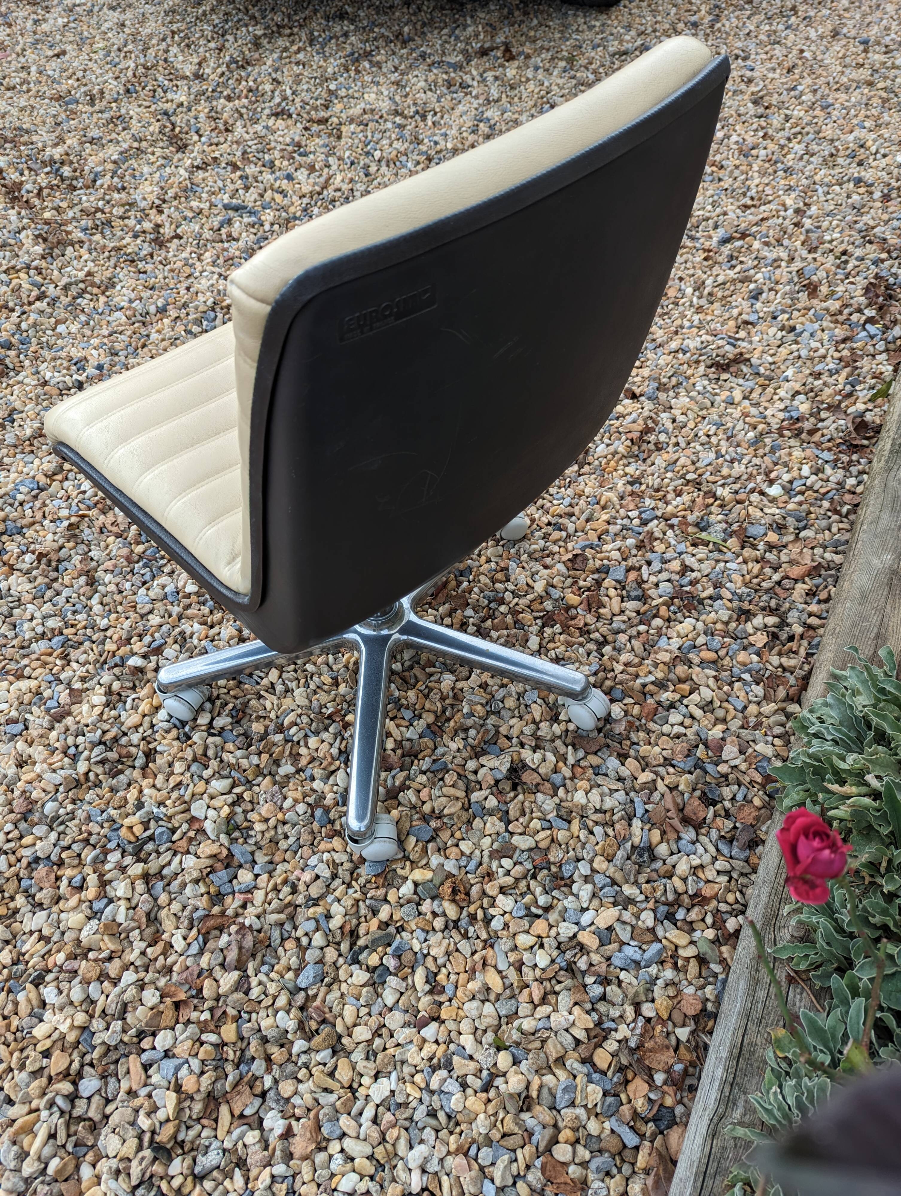 70s desk armchair