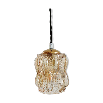 Amber vintage lamp
