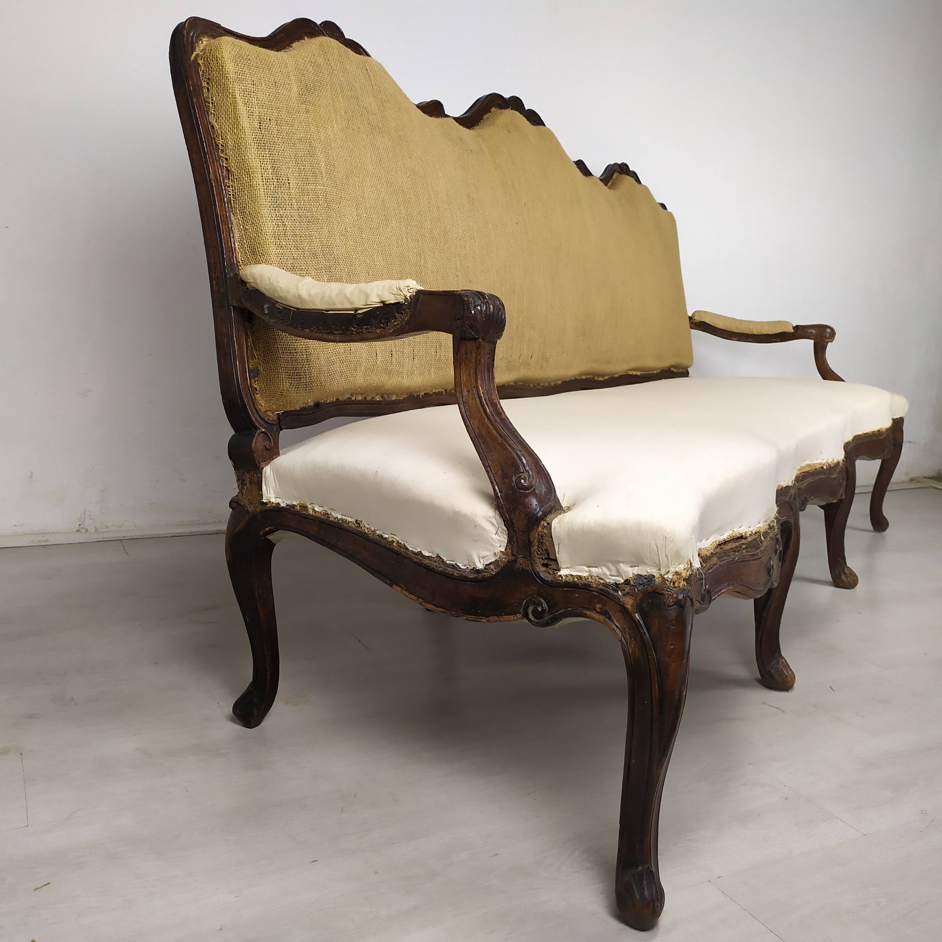 Vintage Louis XV sofa